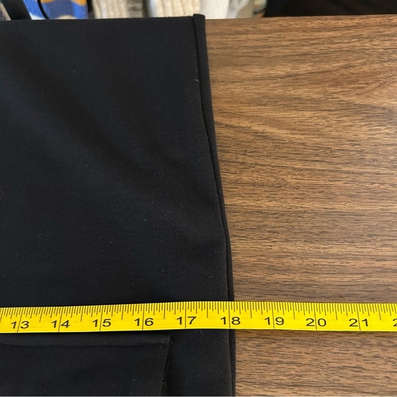 ❤️ NWT Zara Trafaluc Mini Shift Dress Women’s Black Pockets Buttons Mock Neck S - Picture 12 of 12